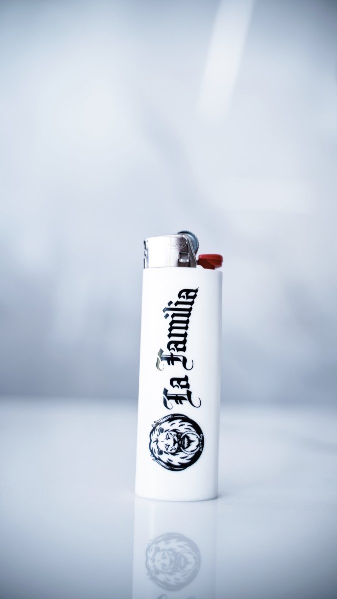 La Familia BIC® Lighter White - La Familia Street Culture - La Familia Street Culture - La Familia BIC® Lighter White - La Familia Street Culture - 