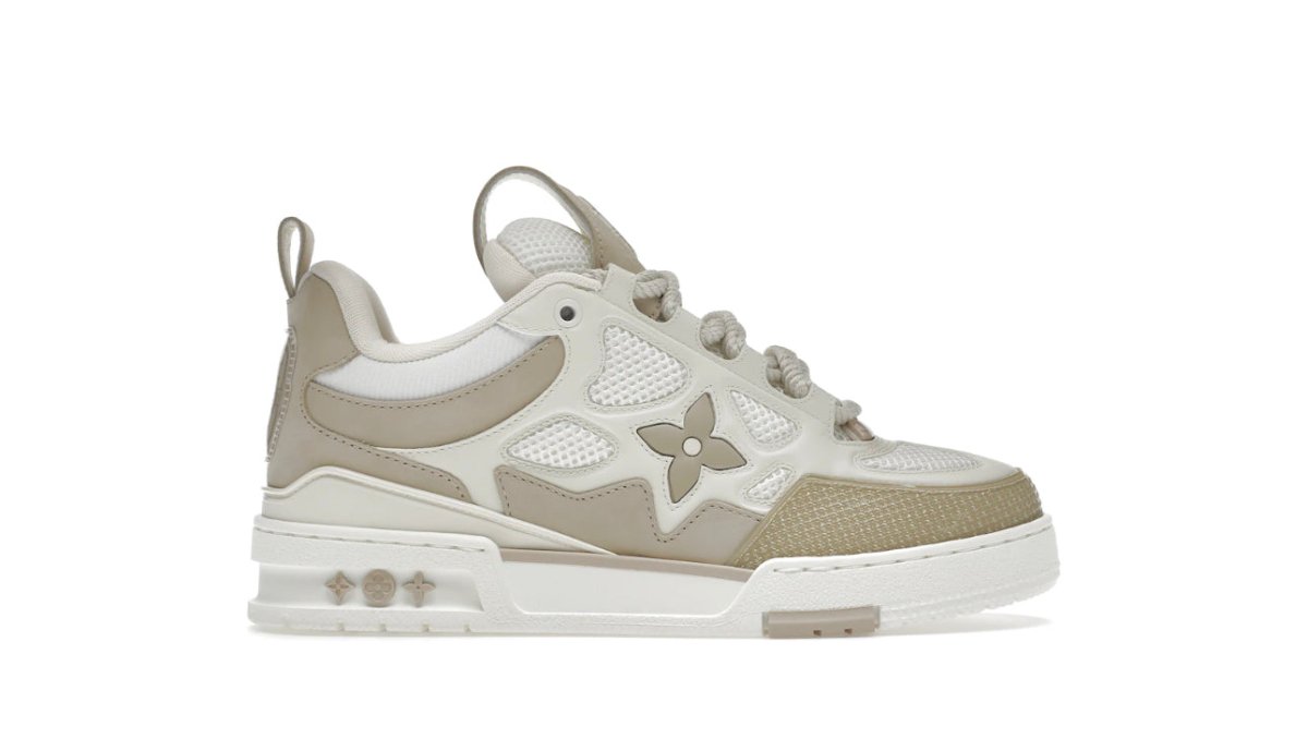 Louis Vuitton LV Skate Sneaker Beige White