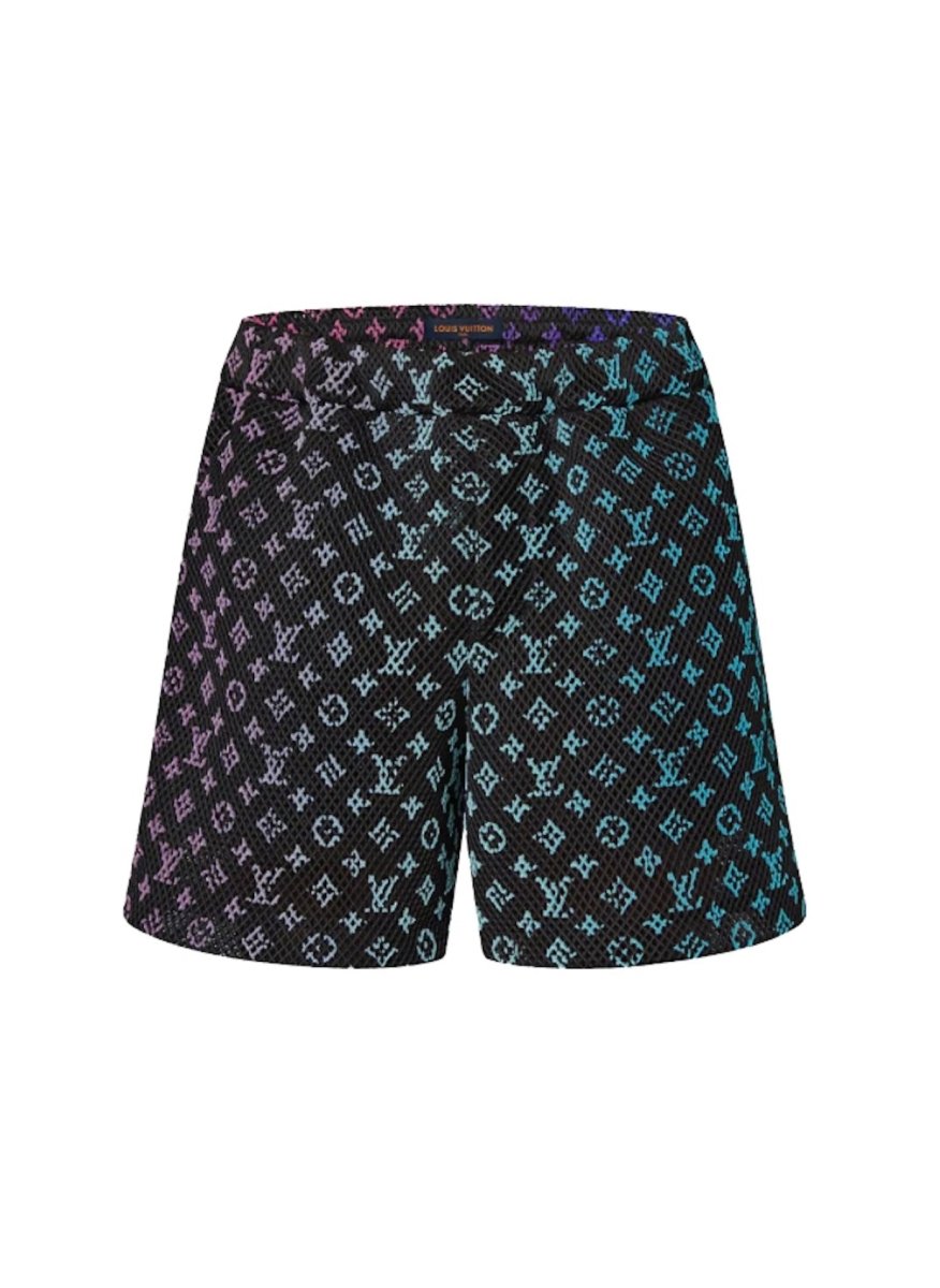 Louis Vuitton Mesh Shorts Black - La Familia Street Culture - Louis Vuitton - Louis Vuitton Mesh Shorts Black - La Familia Street Culture - La Familia - La Familia Sneakers - LaFamilia