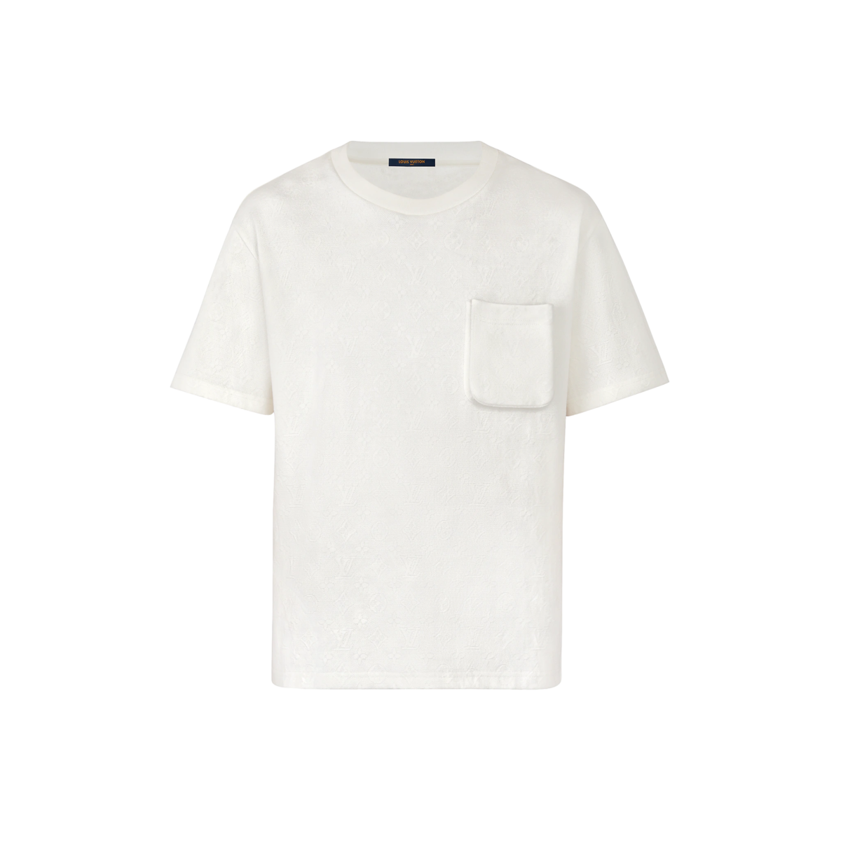 Louis Vuitton Signature 3D Pocket Monogram T-shirt White - La Familia Street Culture - La Familia Street Culture - Louis Vuitton Signature 3D Pocket Monogram T-shirt White - La Familia Street Culture - 