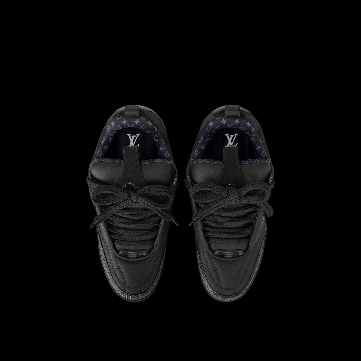 Louis Vuitton Skate Trainers Black - La Familia Street Culture - Louis Vuitton