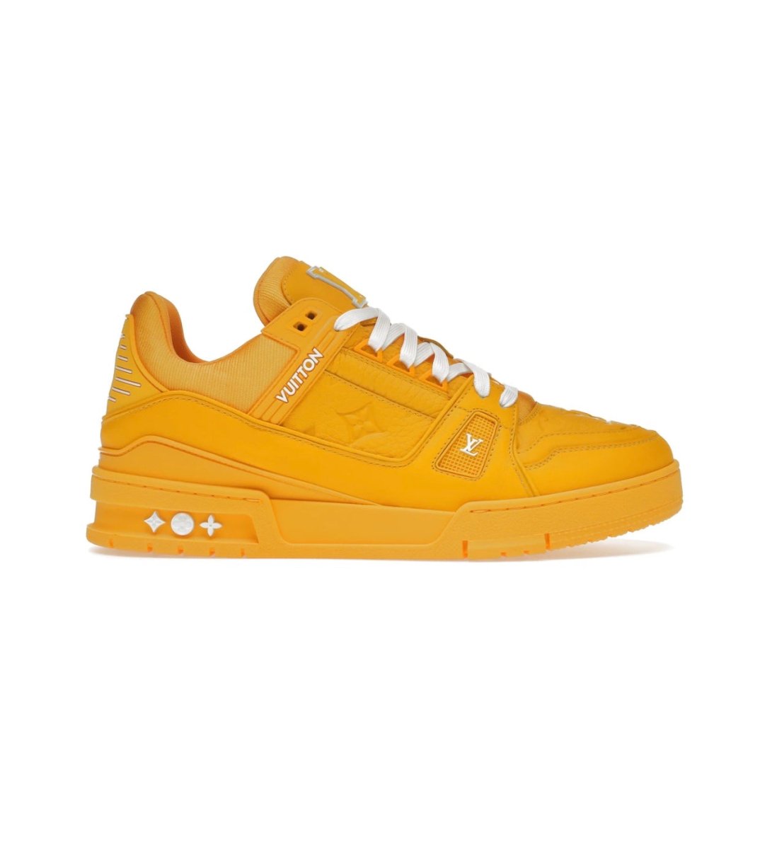 Louis Vuitton Trainer Yellow Embossed Monogram - Main Image