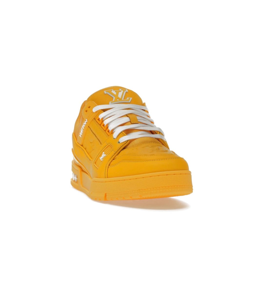 Louis Vuitton Trainer Yellow Embossed Monogram - La Familia Street Culture - Louis Vuitton - Louis Vuitton Trainer Yellow Embossed Monogram - La Familia Street Culture - La Familia - La Familia Sneakers - La Familia South African
