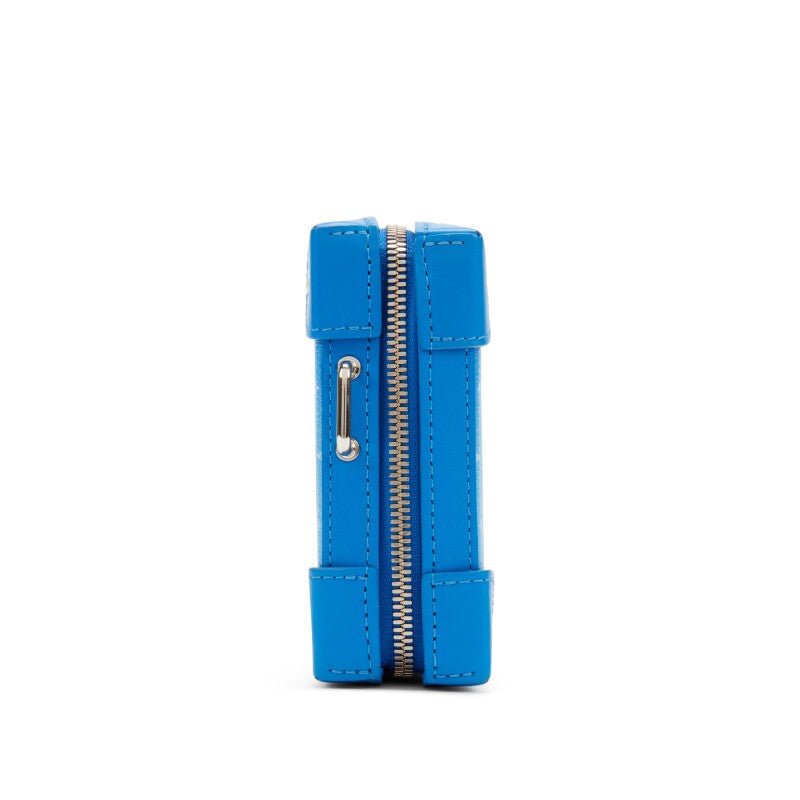 Louis Vuitton Virgil Abloh Blue Monogram Clouds Coated Canvas Soft Trunk Wallet Silver Hardware, 2020 - La Familia Street Culture - Louis Vuitton - 2020 - Collab - collaboration