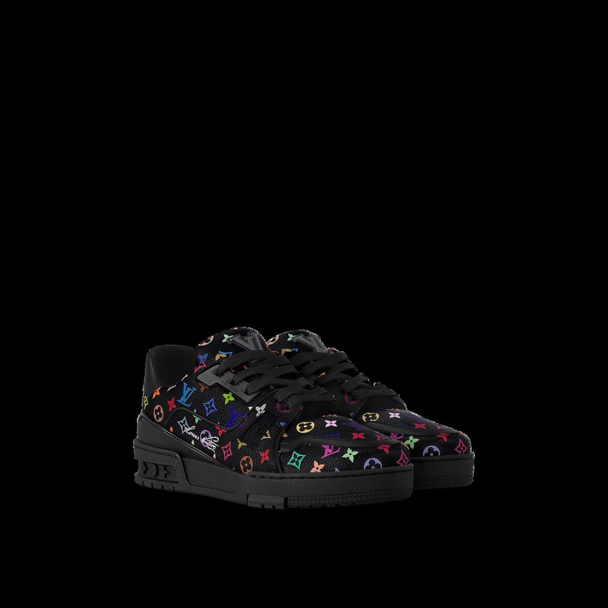 LV x TM LV Trainer Sneaker Black - La Familia Street Culture - Louis Vuitton - 2025 - Louis Vuitton - Louis Vuitton trainer