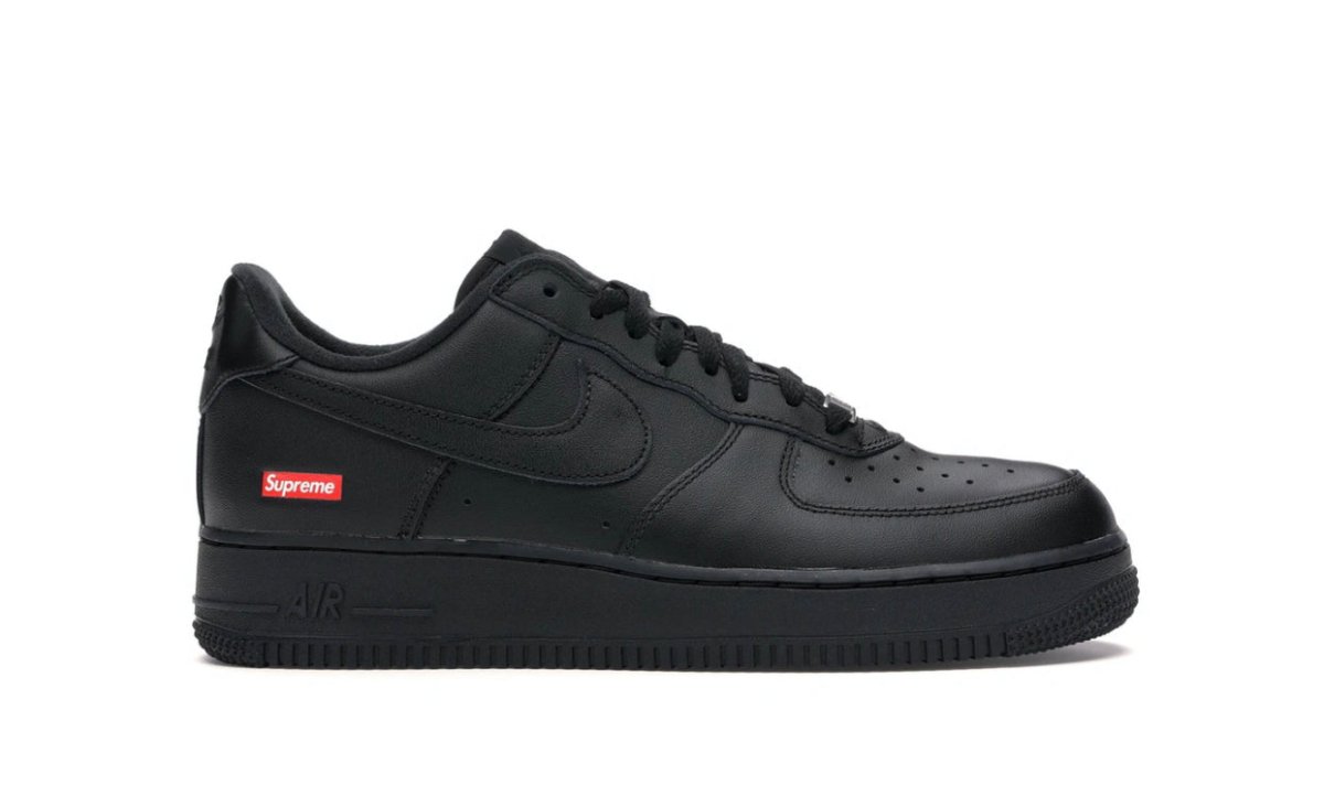 Nike Air Force 1 low Supreme black - La Familia Street Culture - Nike