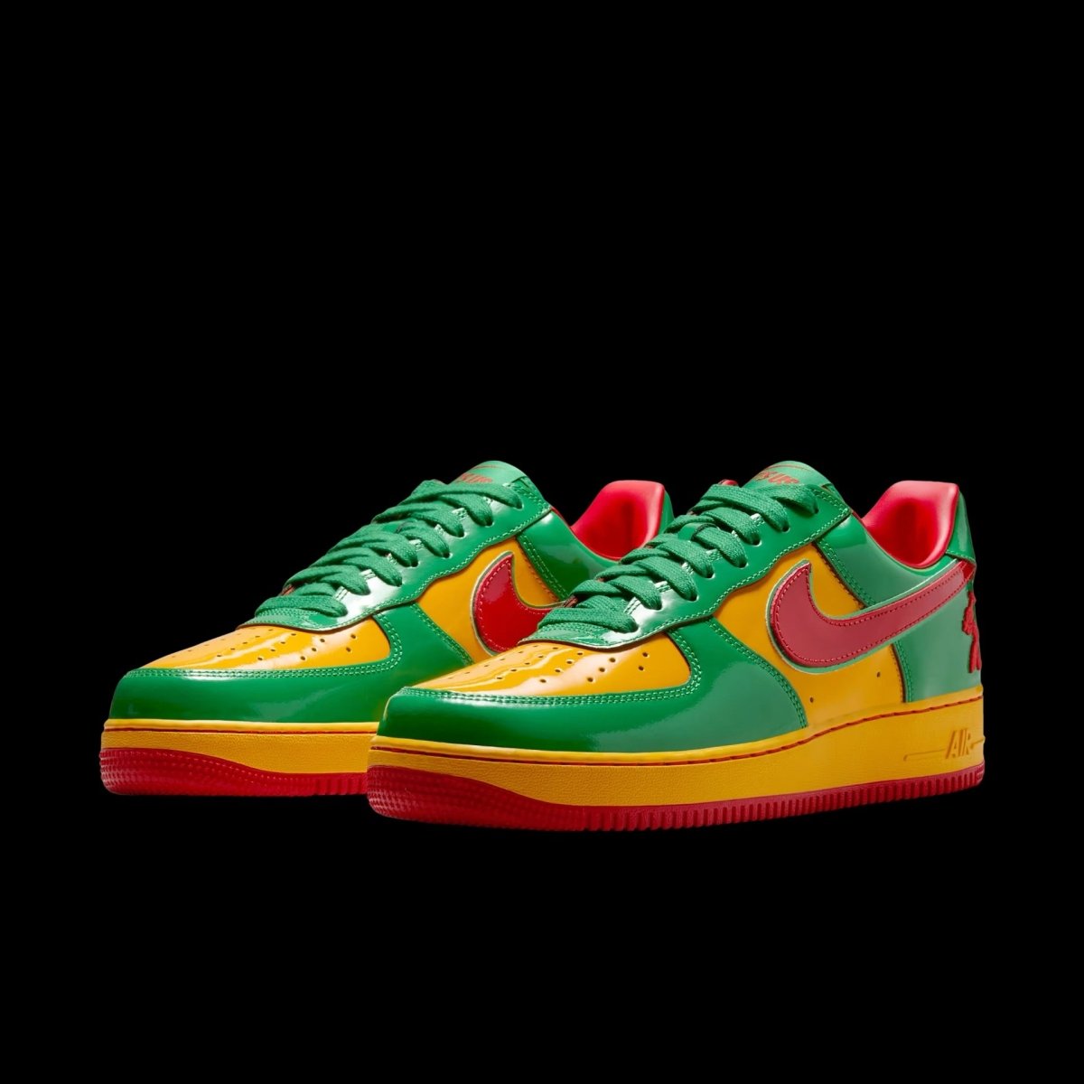 Nike Us Force Low Lil Yachty Concrete Boys Lucky Green