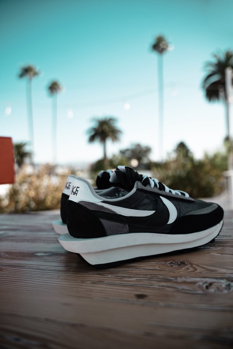 Nike x Sacai LD Waffle Black - La Familia Street Culture - Nike - Nike x Sacai LD Waffle Black - La Familia Street Culture - Black - Hypebeast - LD
