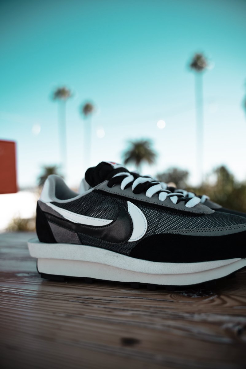 Nike x Sacai LD Waffle Black - La Familia Street Culture - Nike - Nike x Sacai LD Waffle Black - La Familia Street Culture - Black - Hypebeast - LD