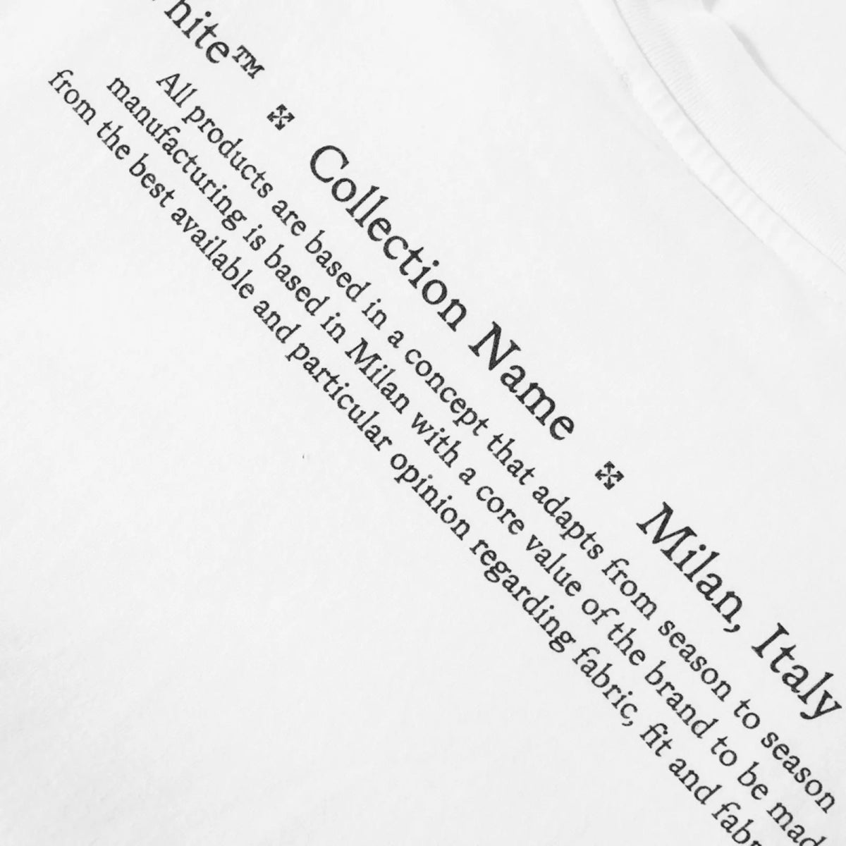 Off - White Caravaggio Boy Double Sleeve Tee White - La Familia Street Culture - Off - White - Off - White Caravaggio Boy Double Sleeve Tee White - La Familia Street Culture - Off - White Caravaggio Boy Double Sleeve Tee White - 