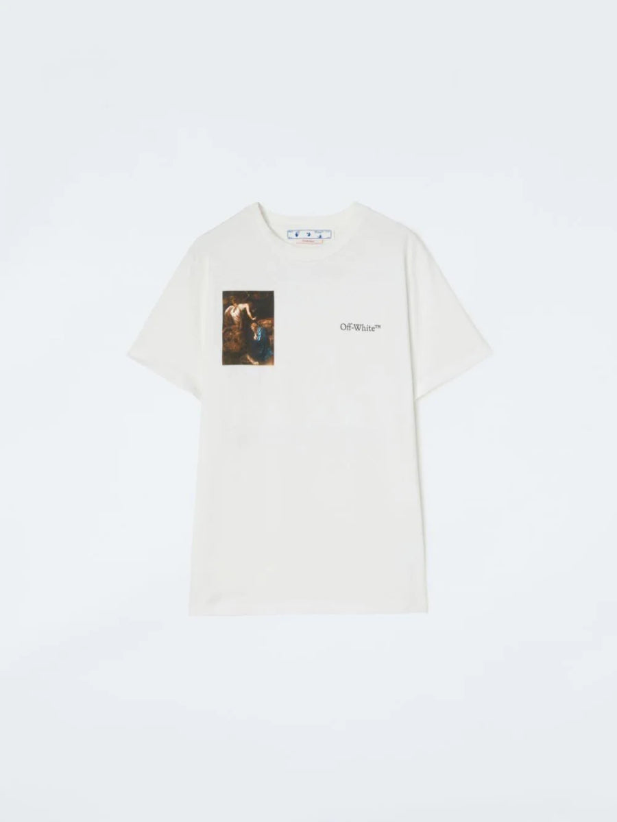 Off - White Caravaggio Lute - Print T-Shirt - La Familia Street Culture - Off - White - Off - White Caravaggio Lute - Print T-Shirt - La Familia Street Culture - Off White Caravaggio Lute - Print T-Shirt - 