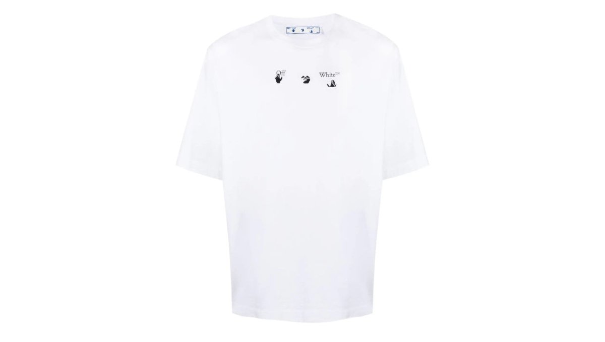 Off - White Sketch Arrows Logo T-shirt White - La Familia Street Culture - Off - White - Apparel - Hype - hype beast