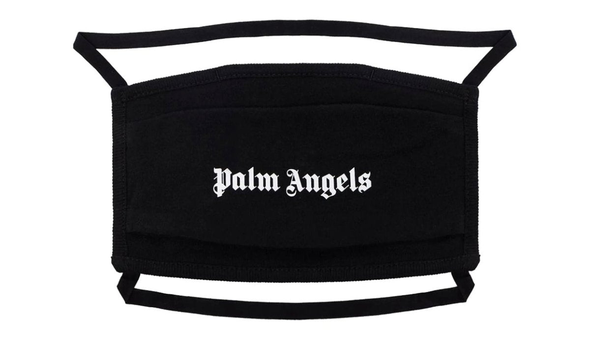 Palm Angels Logo Print Over the Head Mask Black/White - La Familia Street Culture - PALM ANGELS - Palm Angels Logo Print Over the Head Mask Black/White - La Familia Street Culture - palm angels - 
