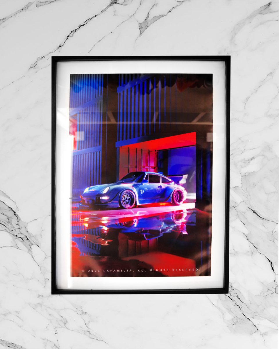 Porsche RWB Frame - La Familia Street Culture - La Familia Street Culture - Porsche RWB Frame - La Familia Street Culture - La Familia - La Familia Sneakers - La Familia South Africa