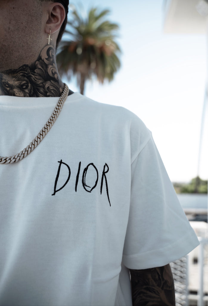 Christian Dior Homme & Raymond Pettibon T-Shirt, White