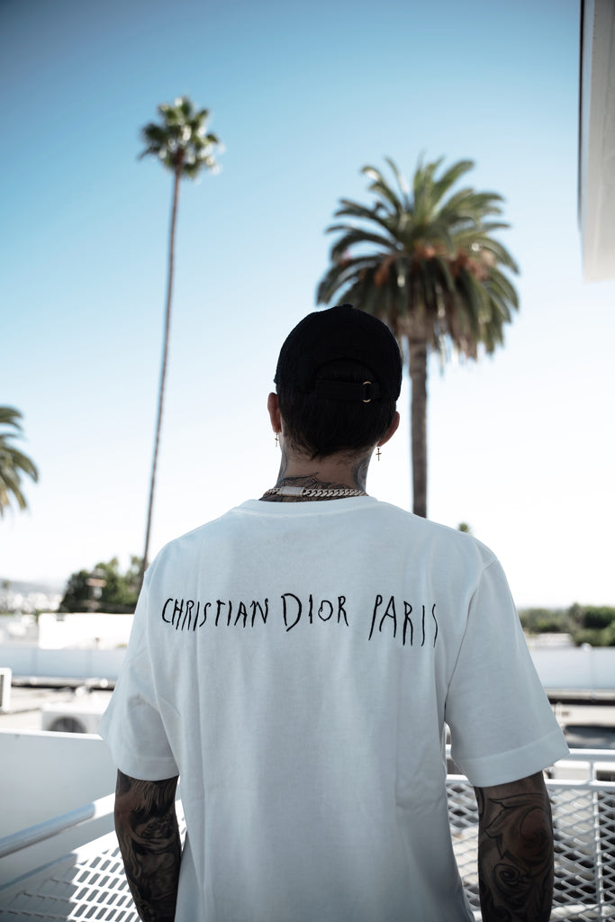 Christian Dior Homme & Raymond Pettibon T-Shirt, White
