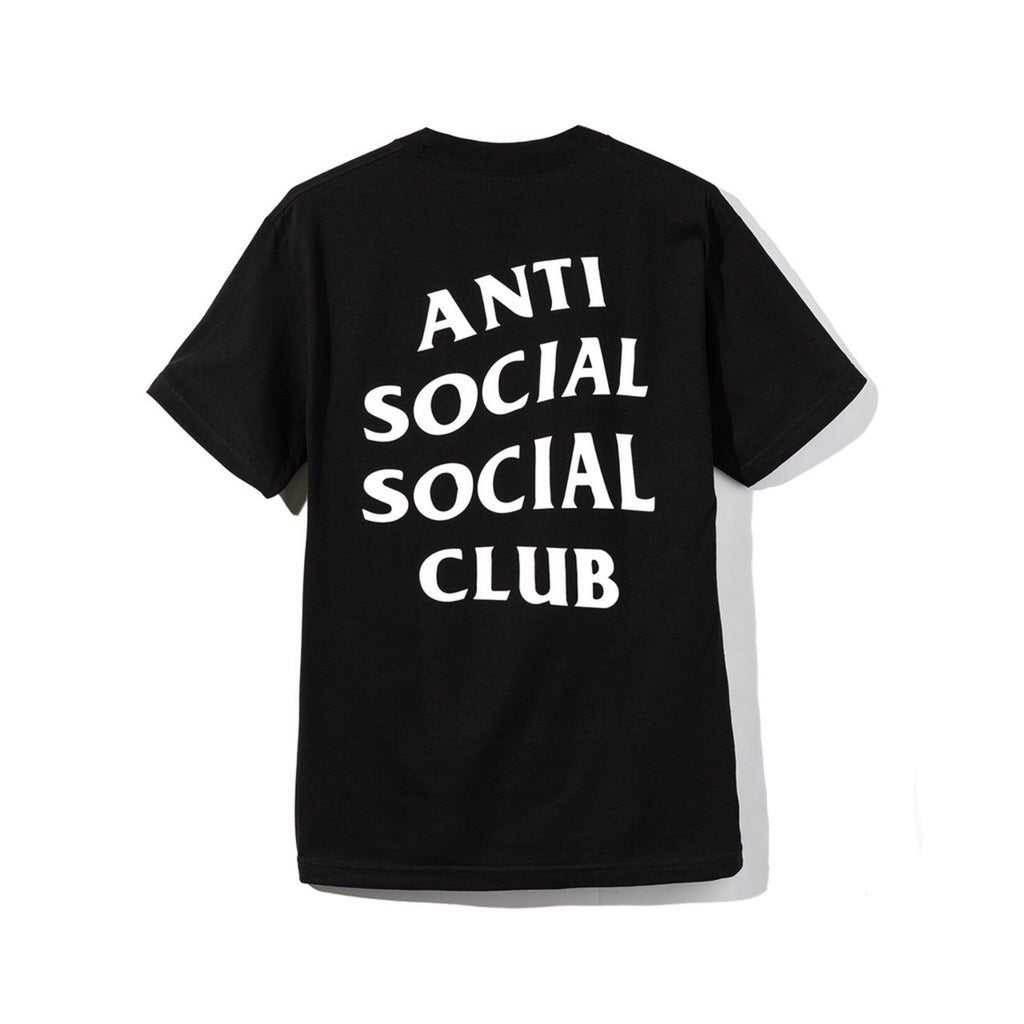 Anti Social Social Club Black ASSC LOGO T- Shirt