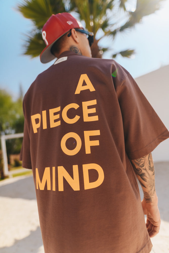 Micael Matthews Classic Cognac “Piece of Mind” Tee