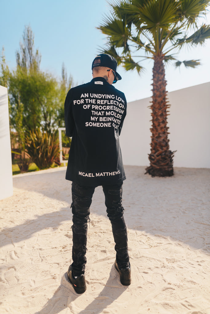 Micael Matthews Classic Noir “MM” Tee