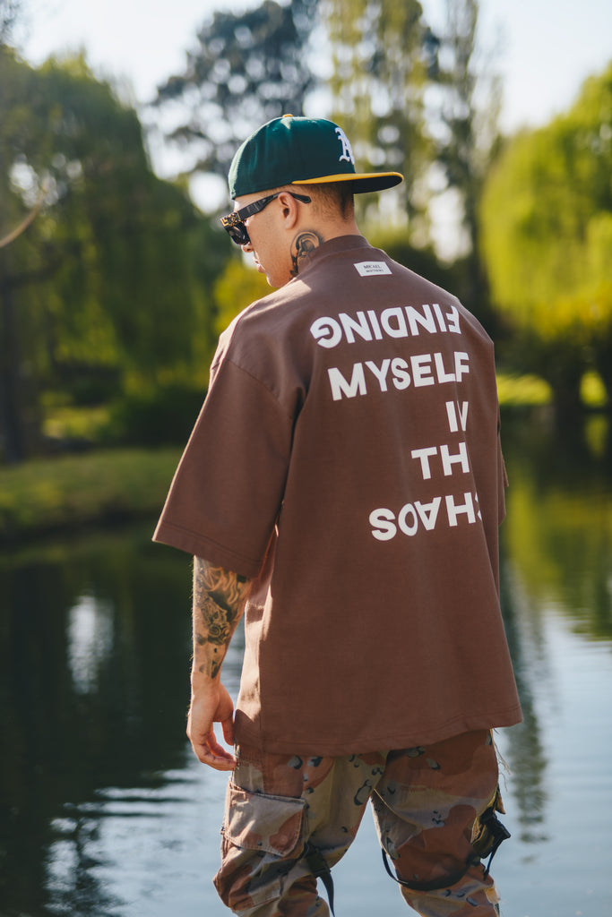 Micael Matthews Classic Mocha “Chaos” Tee