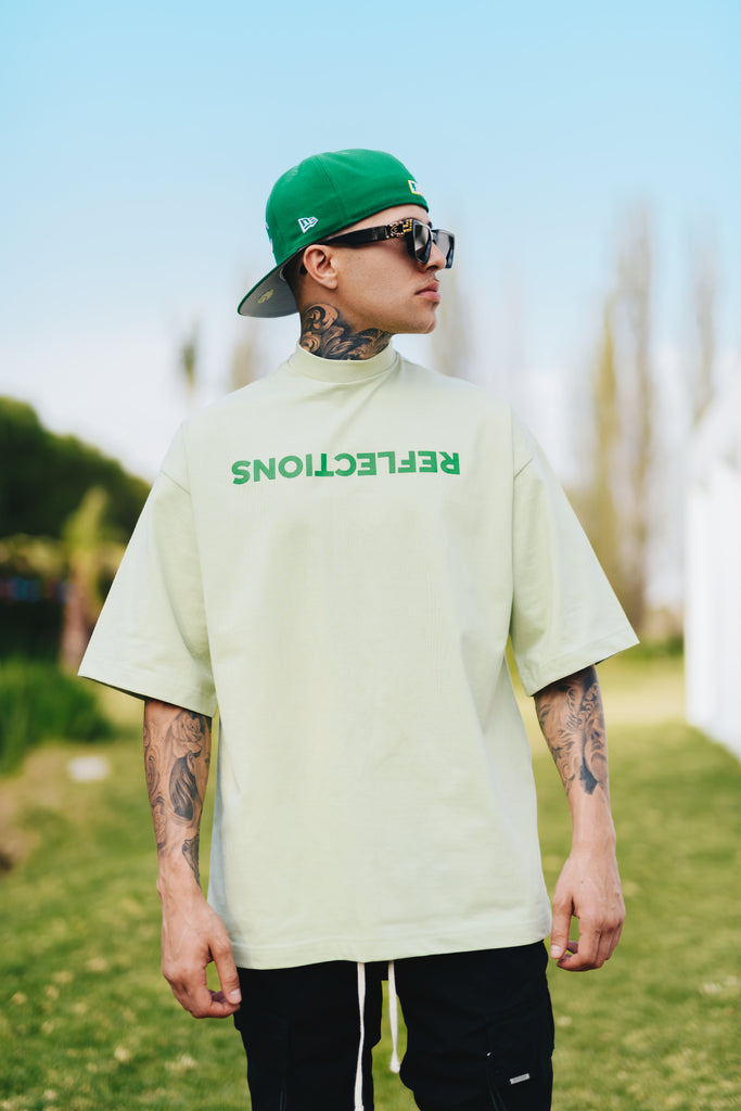 Micael Matthews Classic Pistachio “Reflections” Tee
