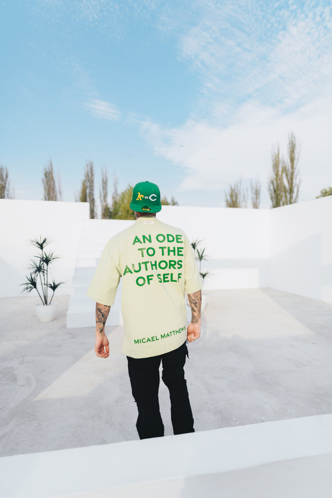 Micael Matthews Classic Pistachio “Reflections” Tee