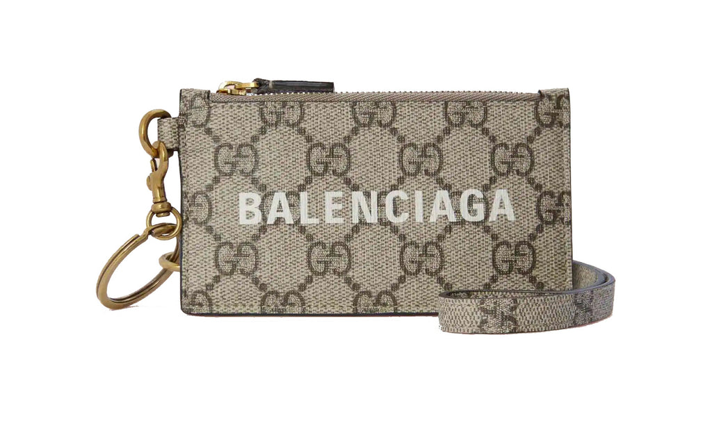 Gucci X Balenciaga “Hacker Project” Card Case with Strap