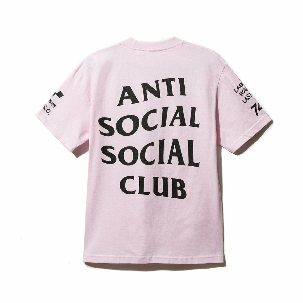 Anti Social Social Club Pink Cotton 'ASSC x Gran Turismo' T-Shirt