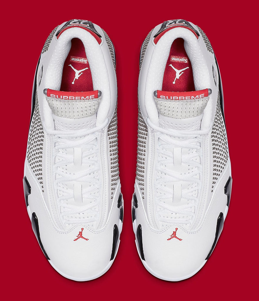 Supreme x Air Jordan 14, White